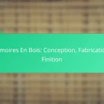Armoires En Bois: Conception, Fabrication, Finition