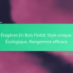 Étagères En Bois Flotté: Style unique, Écologique, Rangement efficace