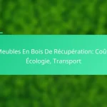 Meubles En Bois De Récupération: Coût, Écologie, Transport
