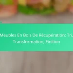 Meubles En Bois De Récupération: Tri, Transformation, Finition